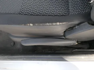 Seat Arosa VW Lupo Sitz vorn links Fahrersitz Höhenverstellung schwarz dunkel - Bild 6