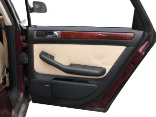 1x A6 4B Türverkleidung Verkleidung Tür hinten rechts Leder onyx / vanille Bose - Bild 1