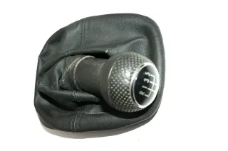 VW Golf 4 Bora Schaltknauf Schaltsack Schaltung Schaltknüppel schwarz 1J0711113C - Bild 1