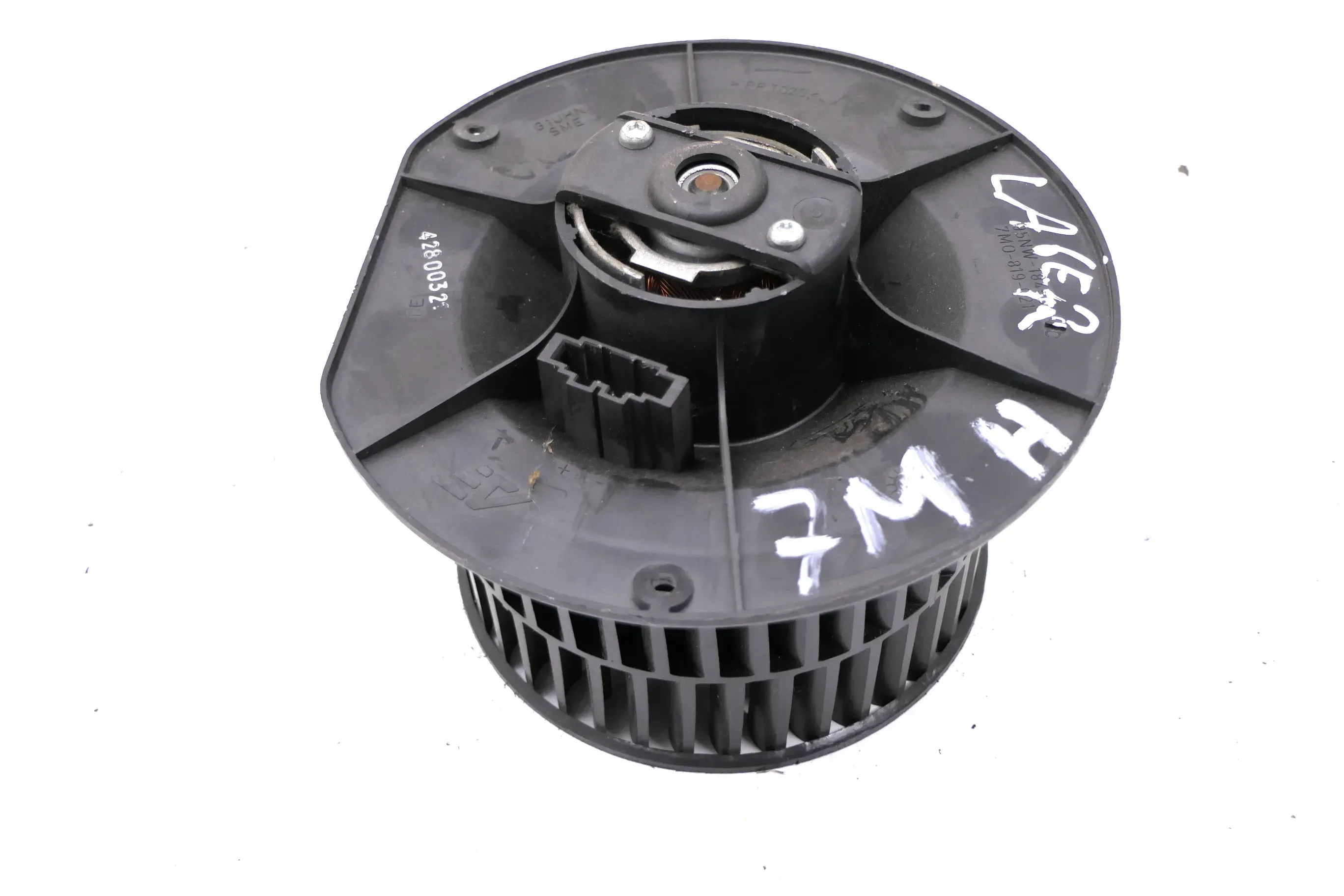 VW Sharan 7M Alhambra Lüfter Lüftermotor Motor Heizung 7M1819021 hinten - Bild 1