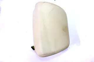 VW Eos nur der Bezug Hülle von Kopfstütze vorne links oder rechts in Leder Beige - Bild 1