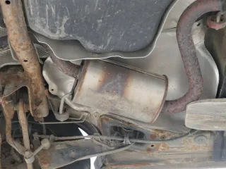 Octavia 1Z Auspuff Endschalldämpfer hinten 1,6  Motor BAG BLP BLF Mittelschal - Bild 3