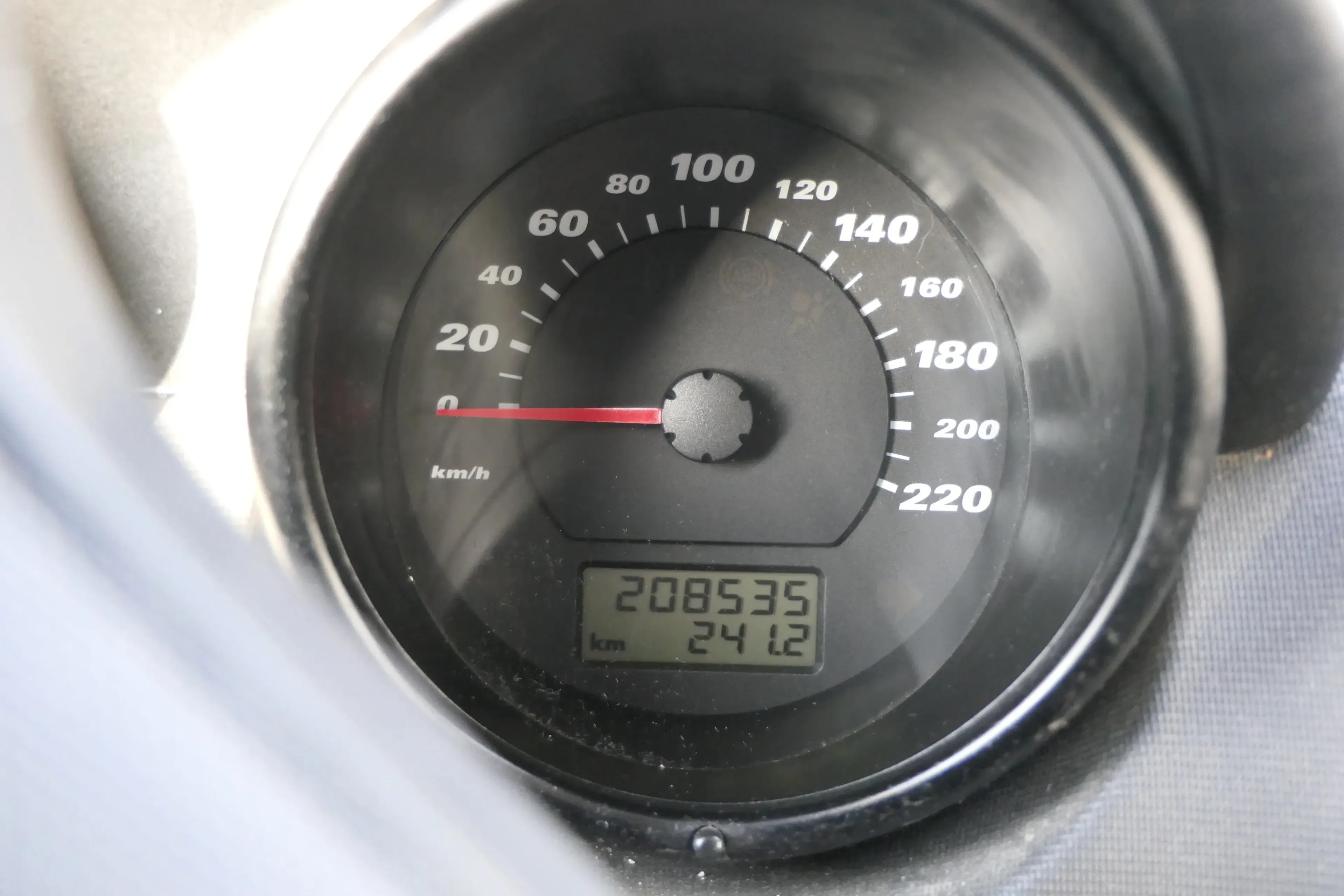 Arosa Tacho Tachometer Kombiinstrument 208.000km 6H0920800 Benziner1.0 50PS AUC - Bild 1