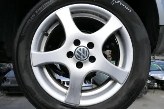 1x Felge Alufelge Golf 4 VW Polo 9N 9N3 6,5j x16 H2 ET42 - KBA 43946  BBS  1 - Bild 1