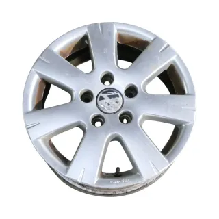 1x VW Caddy 2K Alufelge Felge 2K1071495 666 KBA 46109 6,5x15H2 ET50 5x112    HL - Bild 2