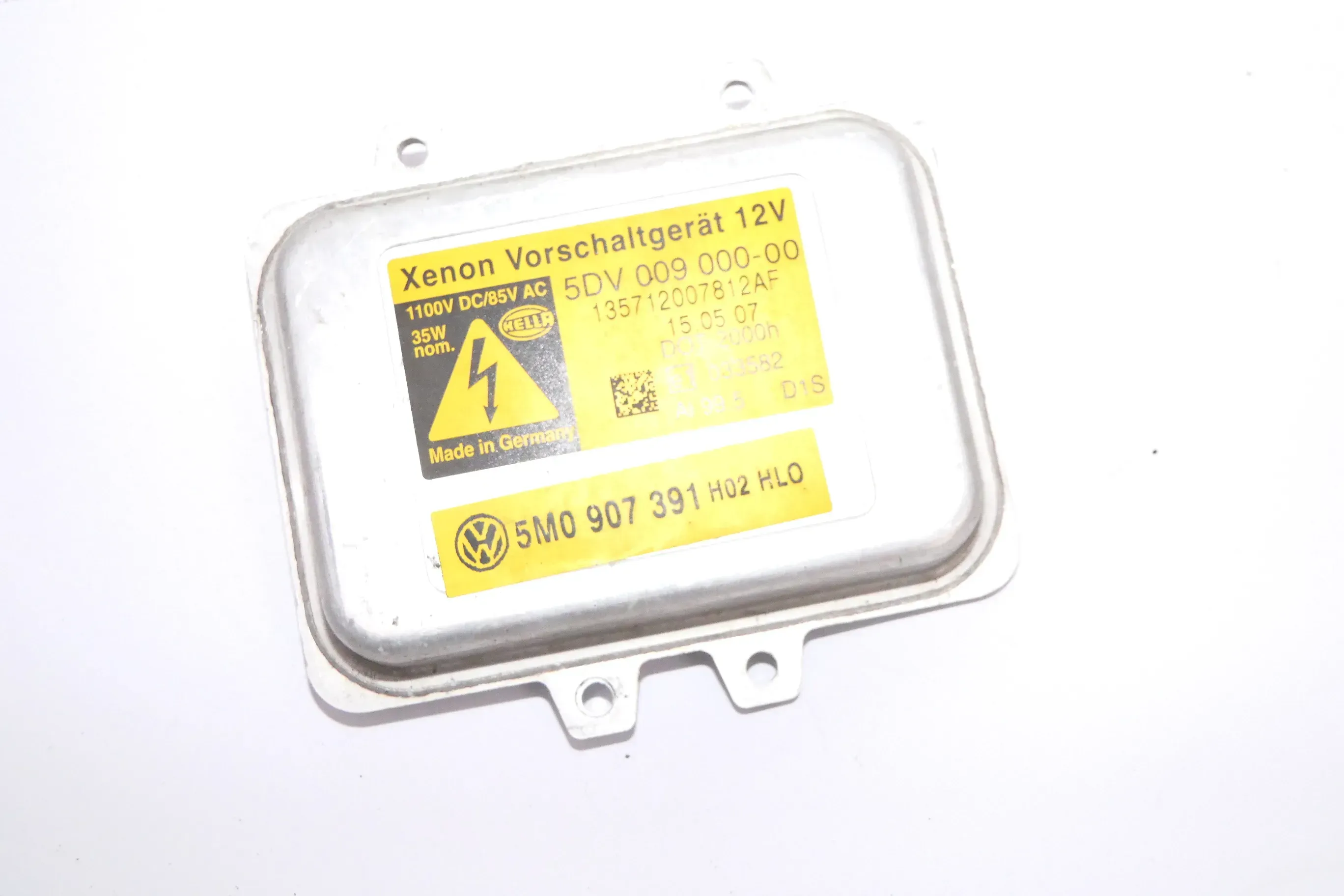 Touareg 3C Q7 Eos Scheinwerfer Xenon Steuergerät links 5M0907391   ## - Bild 1