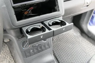 Seat Arosa VW Lupo Becherhalter Dosenhalter unten geschraubt schwarz 2 - Bild 1