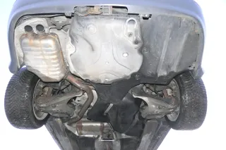Audi A4 8E B6 Auspuff Endschalldämpfer Endtopf + Mittelschalldämpfer 1,9 TDI AWX - Bild 1