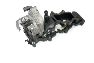 Audi A6 4F A4 B7 Touareg Q7 Ansaugbrücke 3.0 TDI rechts 059129086M + Stellmotor - Bild 1