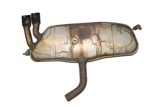 Audi A3 8P Auspuff Endschalldämpfer hinten 2,0 BMM Motor 103kw 140PS 1K0253611C - Bild 1