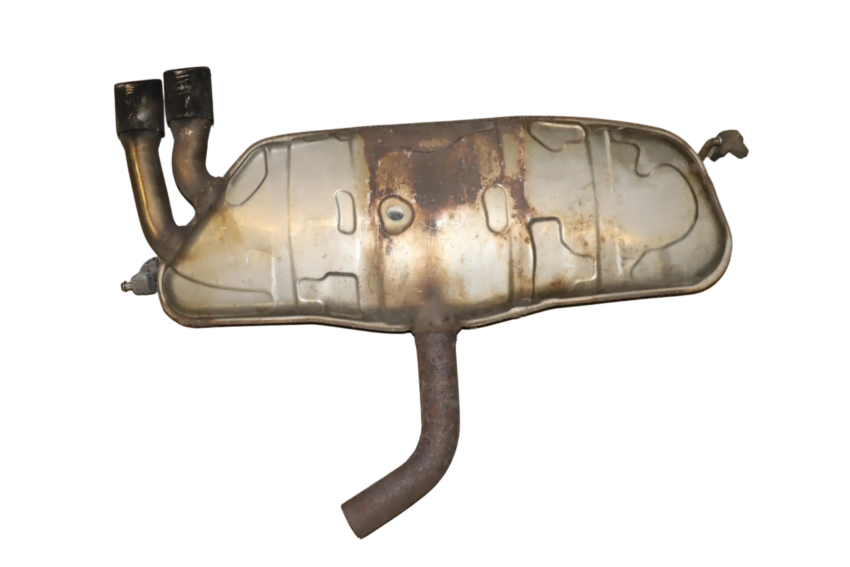 Audi A3 8P Auspuff Endschalldämpfer hinten 2,0 BMM Motor 103kw 140PS 1K0253611C - Bild 1