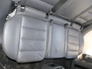 VW Golf 5 V Sitz Sitze hinten Rückbank Rücksitzbank 3 Punkt Gurt Lehne Leder - Bild 4