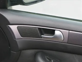 1x A6 4B Türverkleidung Verkleidung Tür vorne rechts Leder schwarz soul Bose - Bild 4