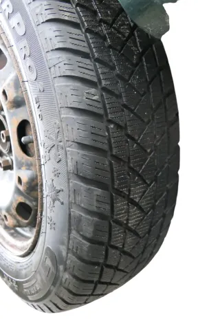 4x Skoda Fabia Felgen Reifen 165/70 R14 81T Winterreifen M&S 5jx14H2 ET35 6-8mm - Bild 4