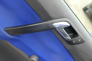 1x VW Polo 9N 9N3 Türverkleidung Verkleidung Tür vorne links  4/5-Türer  blau - Bild 2