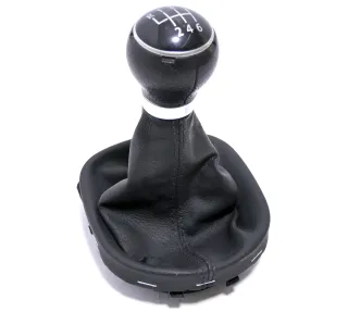 VW Touran 1T Schaltknauf Schaltsack Schaltung Schaltknüppel 6-Gang 1T0711113AC - Bild 1