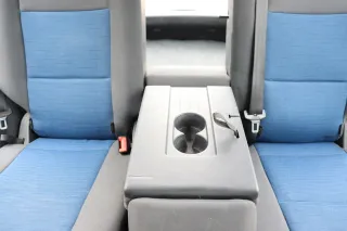 VW Golf 5M Plus Sitze Rückbank Rücksitzbank Lehne hinten blau (ohne Kopfstützen - Bild 6