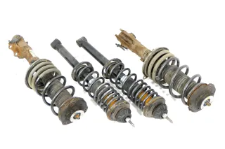 4x Polo 6N2 Federbein Feder Federn Stoßdämpfer vorne links + rechts + hinten - Bild 2