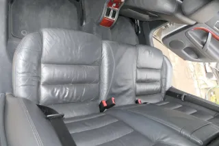 Skoda Superb 3U Sitz Sitze hinten Rückbank 3 Punkt Gurt Lehne Leder Sitzheizung - Bild 4