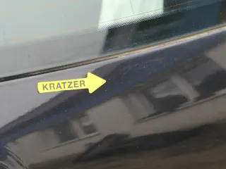 VW Golf 5 V Heckklappe hinten Kofferraumklappe mit Scheibe schwarz LC9Z - Bild 8