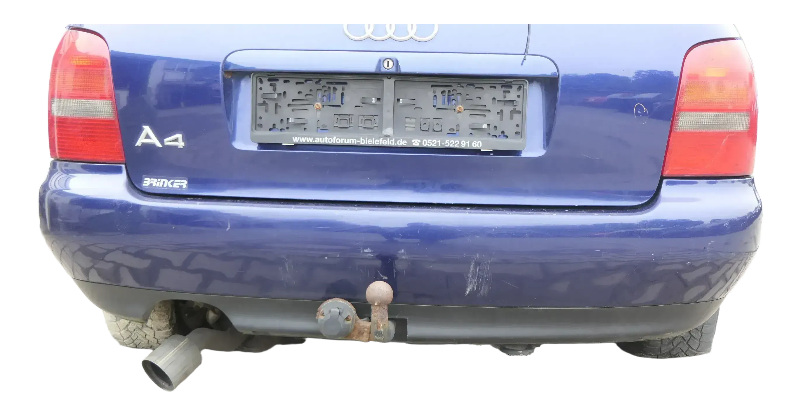 Audi A4 B5 starr Anhängerkupplung Anhängekupplung mit Kabelbaum starre - Bild 1