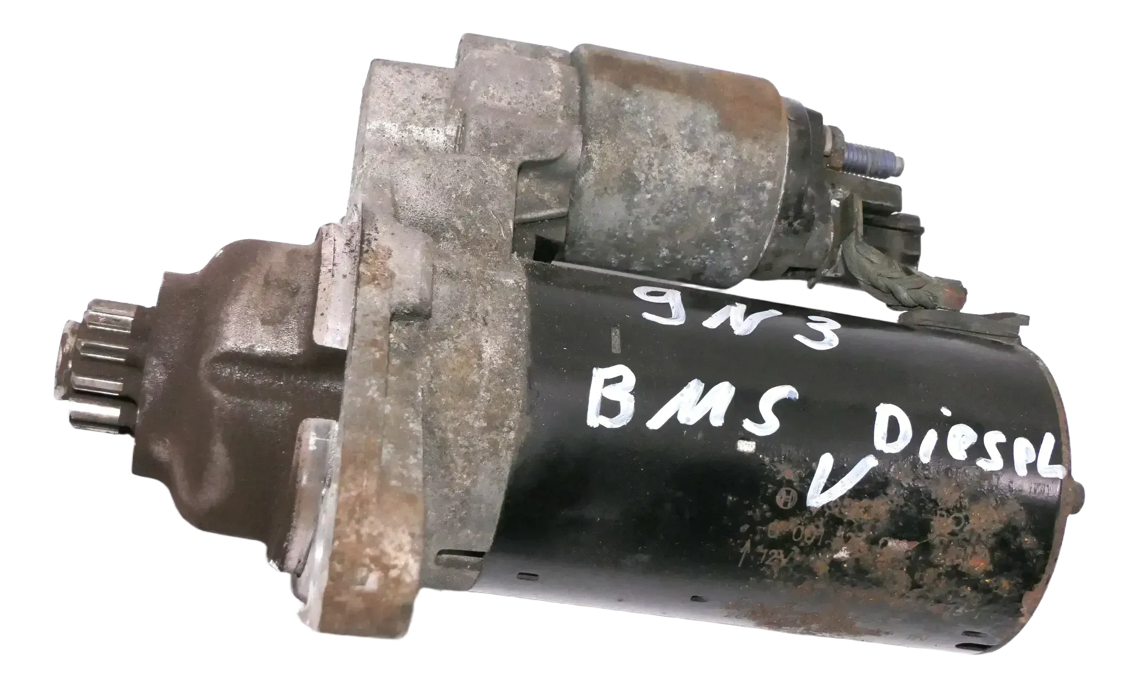 VW Polo 9N Anlasser Starter 02Z911023Z 1.4 TDI BWB Motor für 5 Gang Getriebe - Bild 1