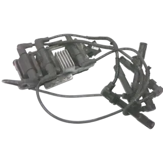 VW Passat 3B Audi A4 B5 2,8 2,6 Benziner Zündspule 078905104 + Zündkabel Kabel - Bild 1