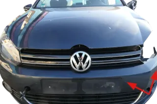 5x Golf 6 5K Einparkhilfe PDC + Kabelbaum Parksensoren grau LC5F vorne - Bild 2