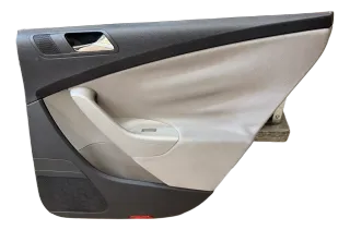 1x Passat 3C Kombi Türverkleidung Verkleidung Tür hinten rechts grau - Bild 1
