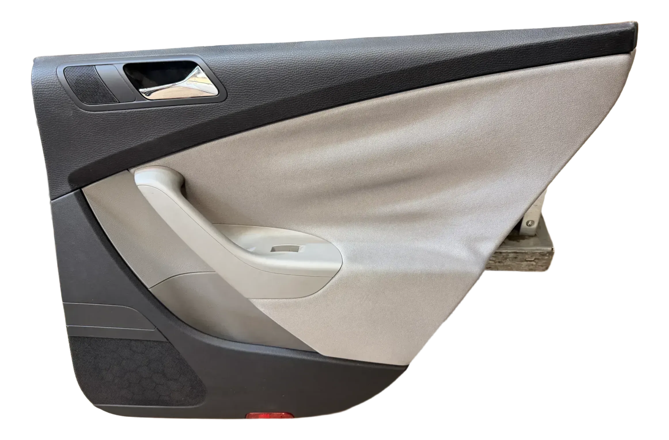 1x Passat 3C Kombi Türverkleidung Verkleidung Tür hinten rechts grau - Bild 1