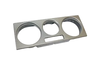 VW Golf 4 Bora Mittelkonsole Verkleidung um Radio 1j1858069G Dekor silber netzop - Bild 10