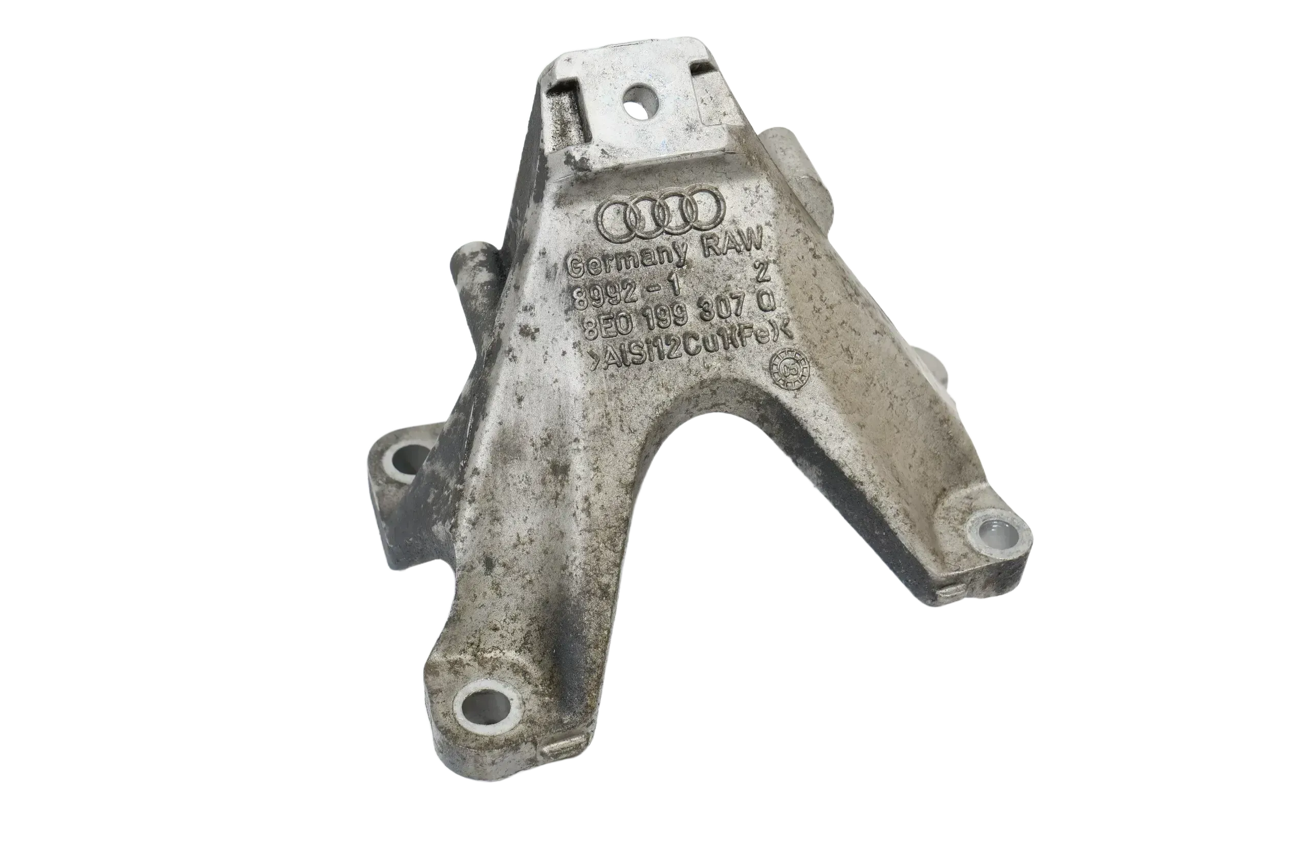 Audi A4 8E Stütze Motorhalter links 3,2 FSI AUK BKH 8E0199307Q - Bild 1