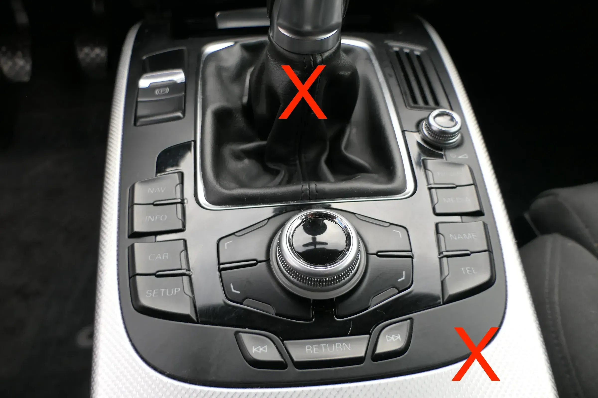 Audi A4 8K A6 4F Q7 Navi Navigation 8T0919611 WFX Bedieneinheit Schalter - Bild 1