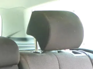 1x Passat 3C Kopfstütze Sitz Sitze hinten rechts / links schwarz 3C0885901G 92V - Bild 1