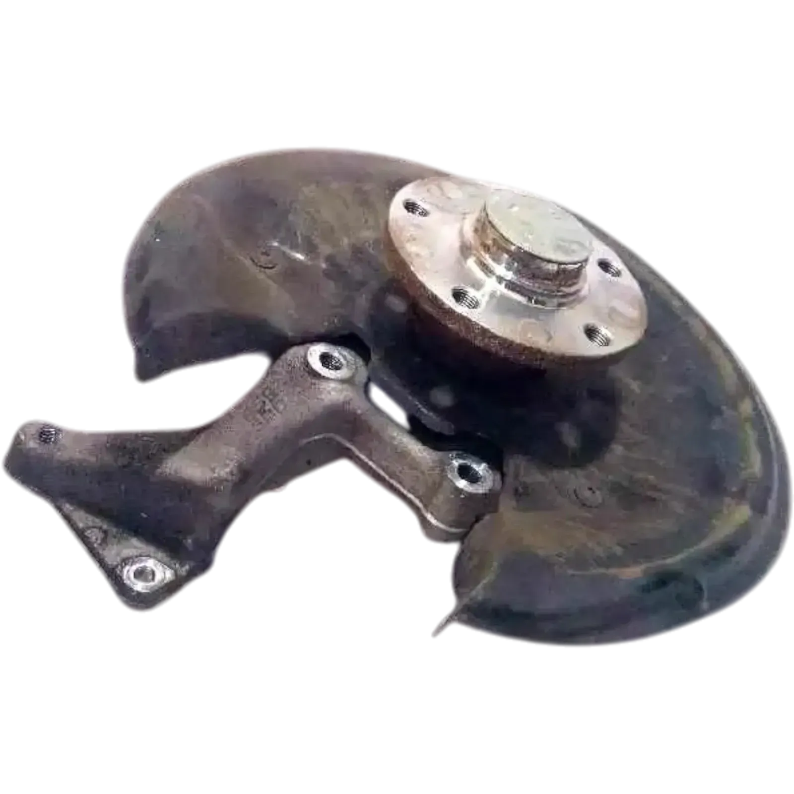 VW Passat 3C Achsschenkel Radlagergehäuse hinten rechts 3C0505434K 3C0505434L - Bild 1