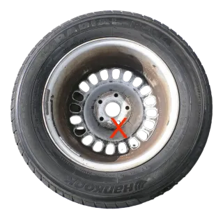 2x VW T4 T5 NUR Reifen 105/103 TH 225/60 R16C Sommerreifen  4-7mm - Bild 1