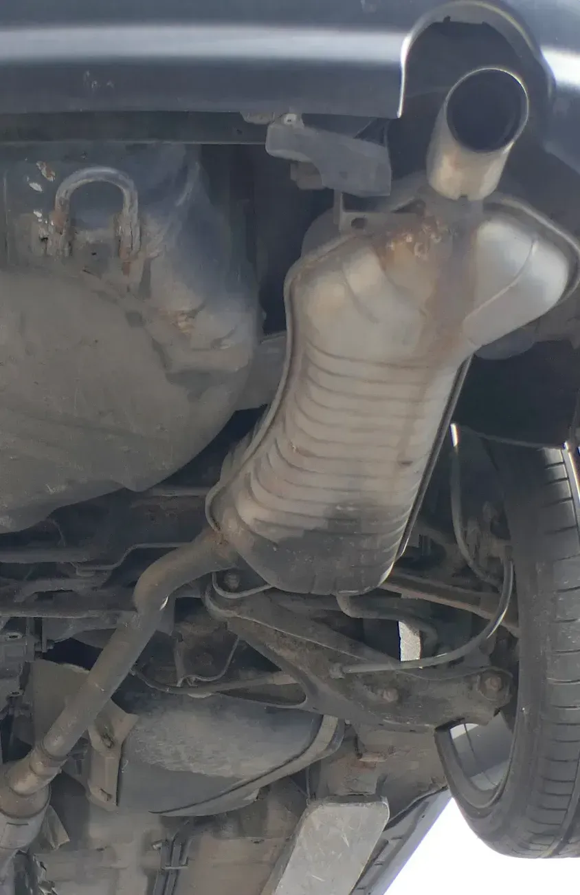 1x Audi A6 4B Quattro Allrad Auspuff Endschalldämpfer rechts hinten 2,5 TDI - Bild 1