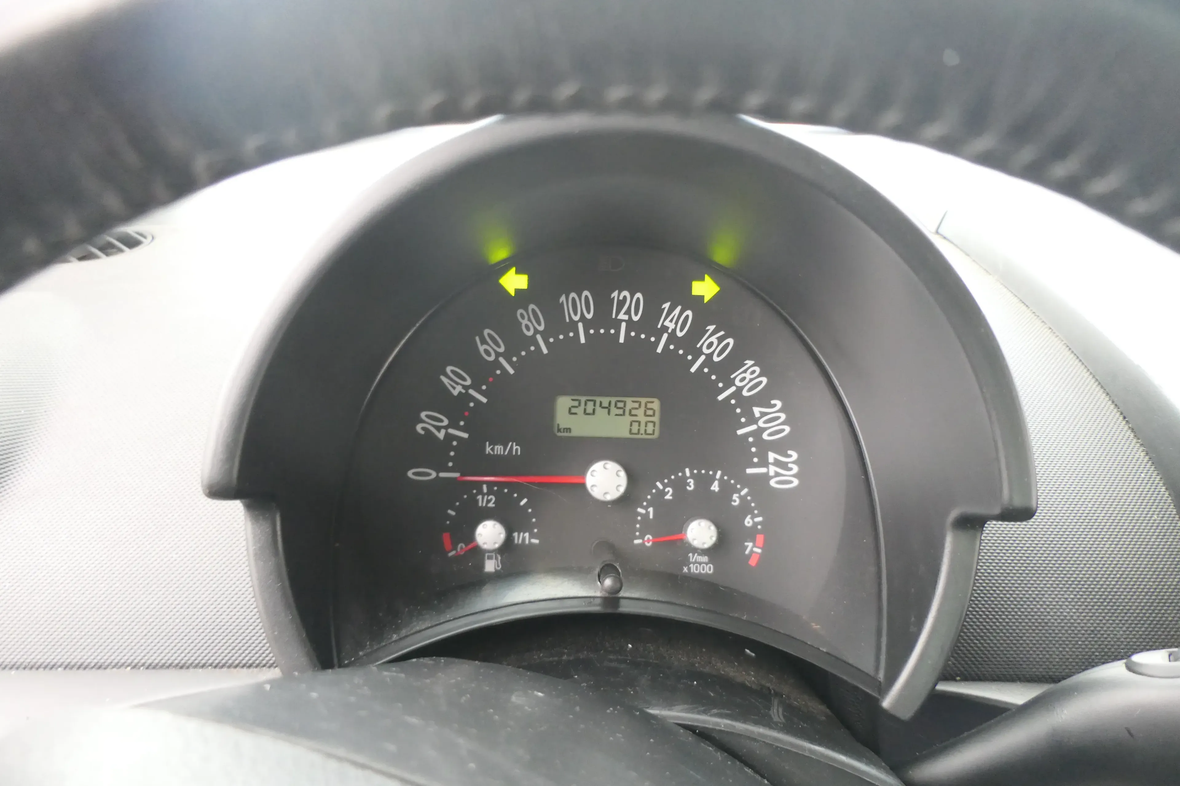 VW New Beetle 9C Tacho Tachometer Kombiinstrument 204.000km 1C0920820H - Bild 1