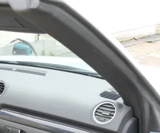 A4 8H Cabrio A-Säulen Verkleidung vorne rechts oben Abdeckung schwarz - Bild 2