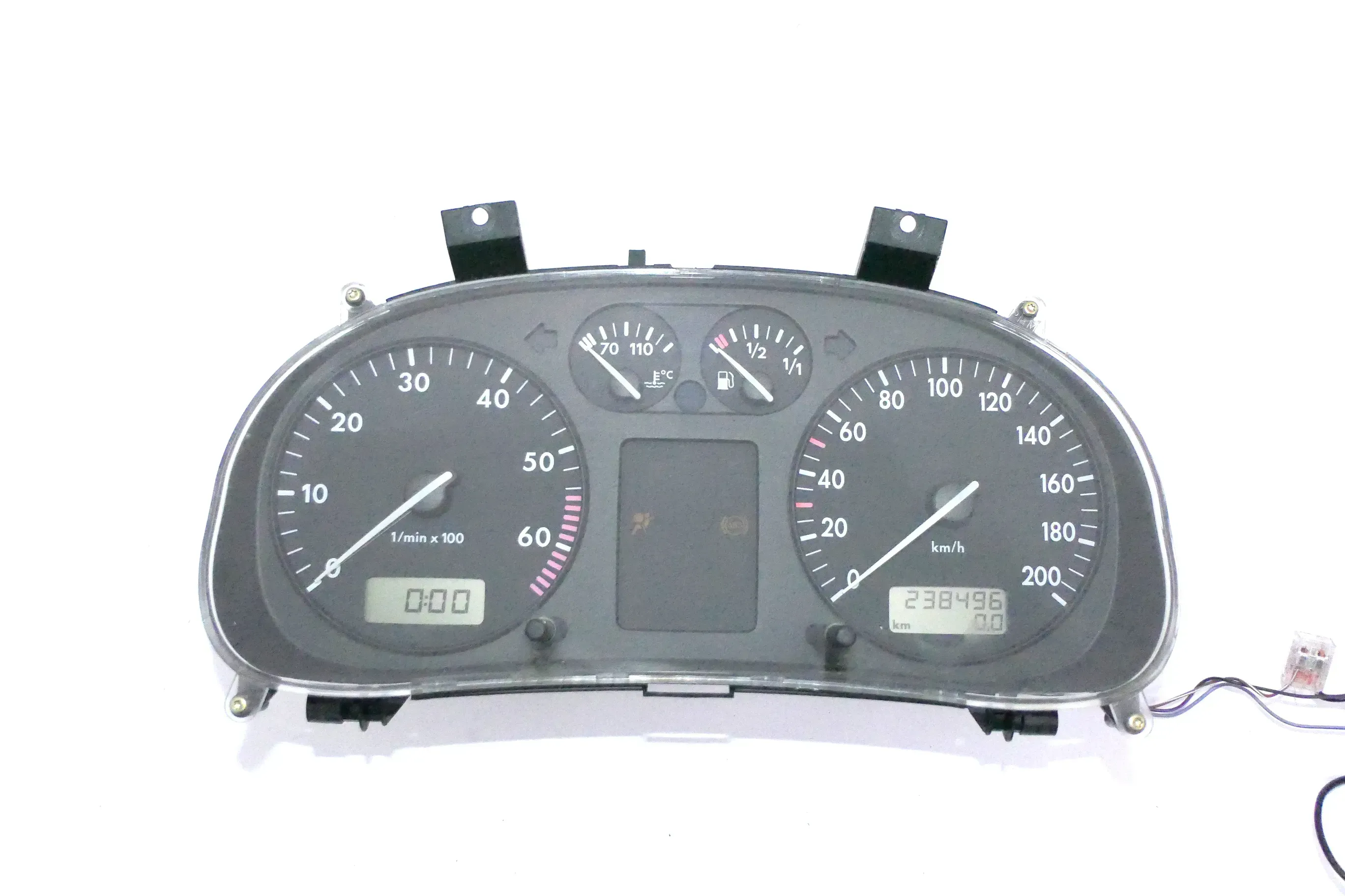 VW Polo 6N Tacho Tachometer Kombiinstrument 238.000km 6N0919860T 6N0919860R - Bild 1