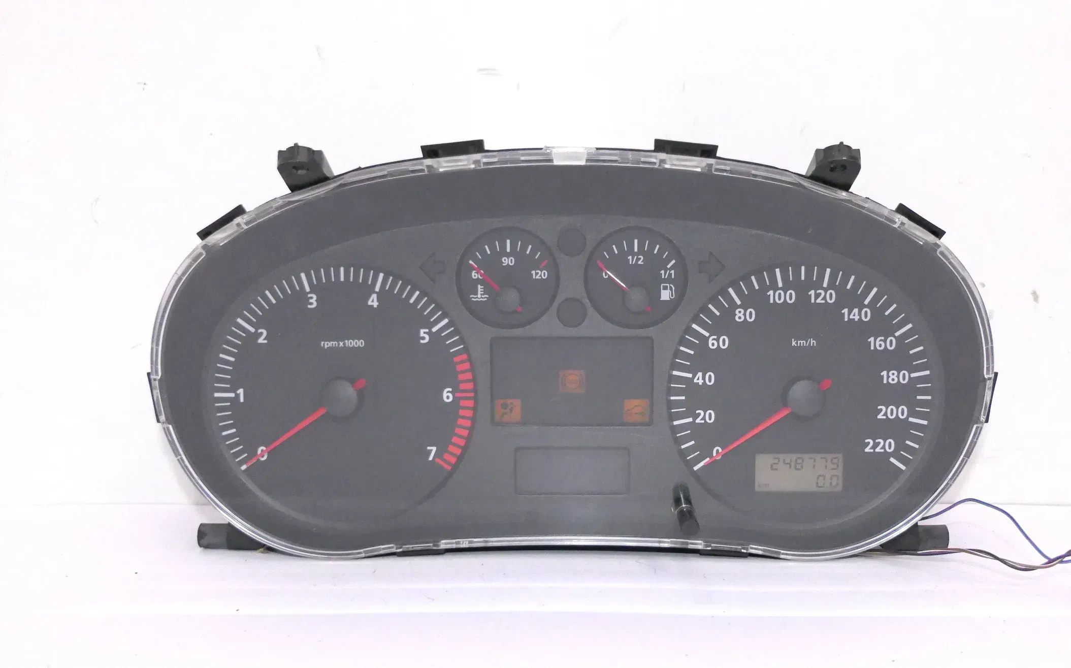 Seat Ibiza 6K3 Tachometer Tacho Kombiinstrument 6K0920801C 248.000km AUC AUD AN - Bild 1