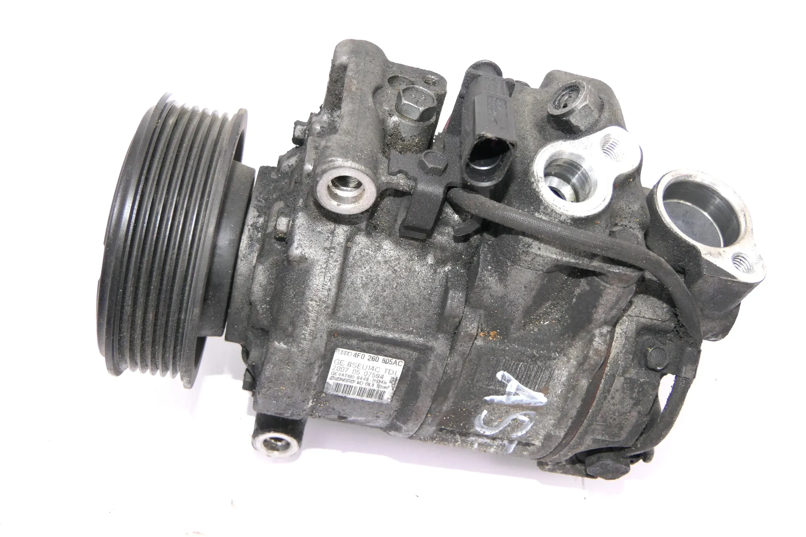 Audi A6 4F Klimakompressor Kompressor Klima 4F0260805AC 4F0260805AG 2.7 3.0 TDI - Bild 1