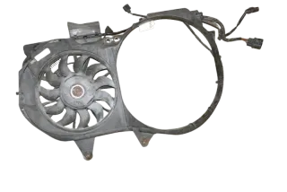 Audi A4 8E B7 Lüfterzarge Lüfter Kühlerlüfter Klimaanlage 8E0121205t + Steuerger - Bild 1