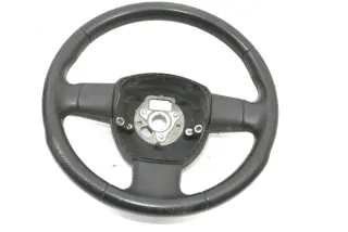 Audi A3 8P Lenkrad 3-Speichen 8P0419091CK TNA gelocht Sportlenkrad Leder - Bild 2