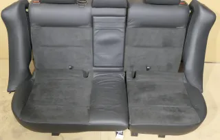 VW Passat 3BG Kombi Sitz Rückbank Rücksitzbank Sitzfläche Sitze Leder schwarz - Bild 1