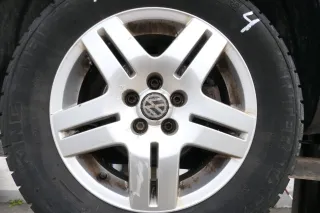 4x Golf 4 Bora Alufelgen Felgen 195/65 R15 Winterreifen Reifen 1J0601025Q 6-7mm - Bild 9