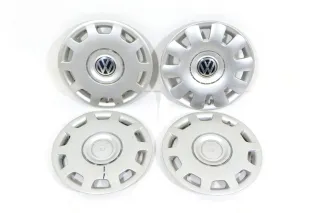 original 4 x VW Bora Golf 4 Beetle Radkappe Radzierkappe 15 Zoll 1C0601147L /H - Bild 1