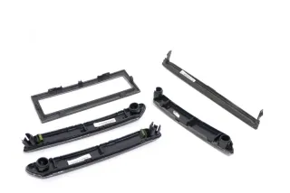 VW Passat 3B 3BG Abdeckung Griff Griffe Tür Blende Dekor netzoptik - Bild 3