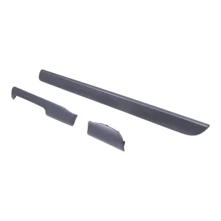 VW Golf 6 5K Leiste Abdeckung Dekor grau netzoptik Leisten Blende UA3 tweed - Bild 2