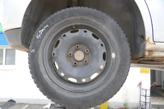 4x Polo 6R 9N Ibiza Felgen 185/60 R14 H Winterreifen M+S 6jx15 ET38 Reifen 5-6mm - Bild 5
